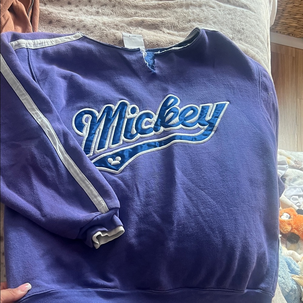 ORGINAL VINTAGE MICKEY SWEATER KIDS LARGE